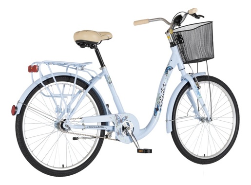 Bicikl fashion visitor butterfly 26" alu 17" v-brake kontra quanda 155-178cm (s/m) plavi 1262093