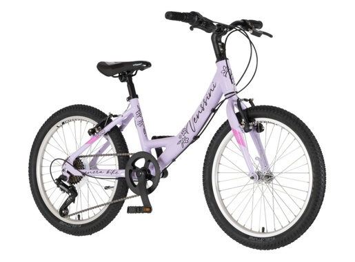 Bicikl junior 20 venssini parma alu 20" alu 12" v-brake 6 brzina 132-155cm (xs) ljubičasti sjaj uv 1203163