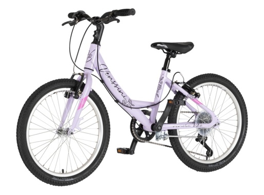 Bicikl junior 20 venssini parma alu 20" alu 12" v-brake 6 brzina 132-155cm (xs) ljubičasti sjaj uv 1203163
