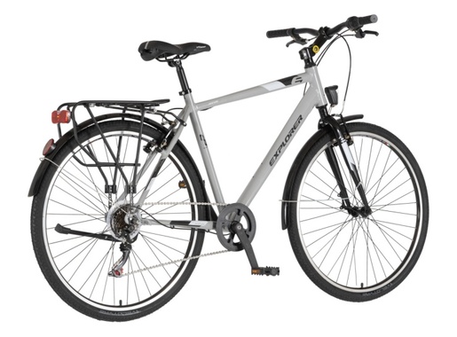 Bicikl tour explorer axys 28" alu 21" v-brake  6 brzina 167-192cm (l/xl) sivi 1282093
