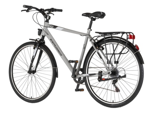 Bicikl tour explorer axys 28" alu 21" v-brake  6 brzina 167-192cm (l/xl) sivi 1282093