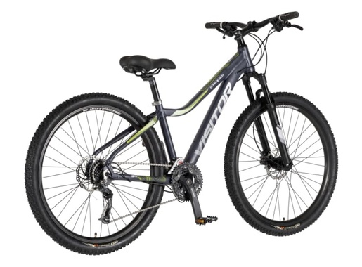 Bicikl mtb visitor gps 27.5" amortizer alu 15" disk hidraulika 24 brzina 158-175cm (m) sivi 1270058