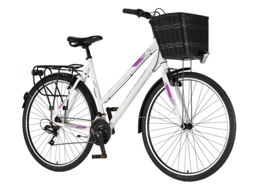 Bicikl tour explorer axys lady pro 28" alu 21" v-brake  18 brzina 167-192cm (l/xl) belo ljubičasti p 1282105