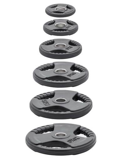 Olimpijski gumeni tegovi 3D -2x10 kg