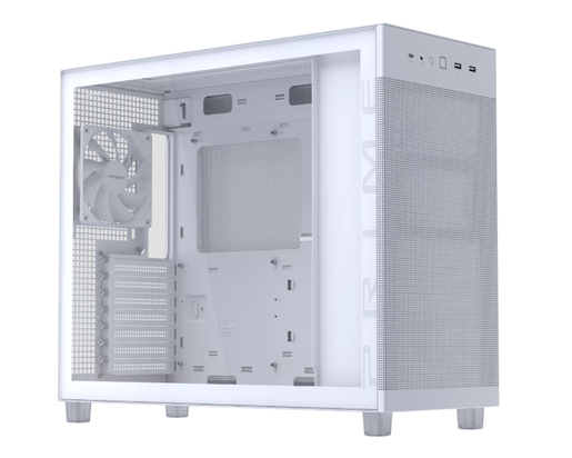 ASUS PRIME AP303 TG WHITE micro-ATX kućište belo