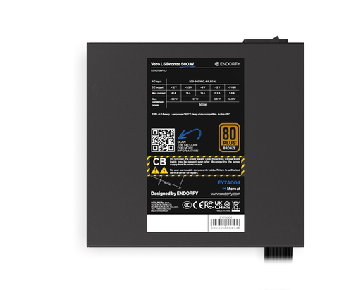 ENDORFY Vero L5 Bronze 500W napajanje (EY7A004)