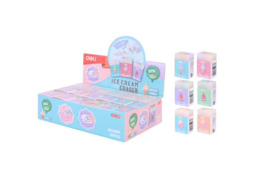 DELI GUMICA  ICE CREAM 37.5×25×17mm EH301