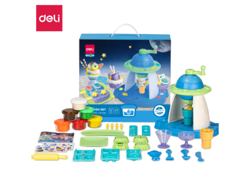 DELI MASA ZA MORANJE  3D SET RAKETA - SLADOLED 23 DELA EH723