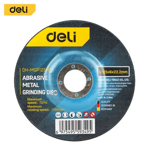 DELI Brusna ploča za metal Standard 115x6mm EDH-MGP115-E1