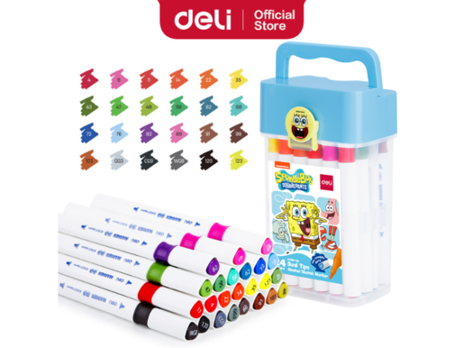 DELI SKETCH MARKERI  SUNĐER BOB 1/24 EC188-24