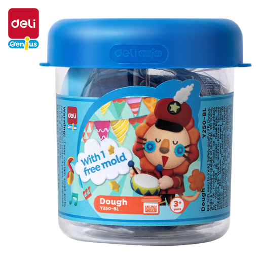 DELI MASA ZA MORANJE  PLAVA 113g SA JEDNIM ŠABLONOM suši se na vazduhu