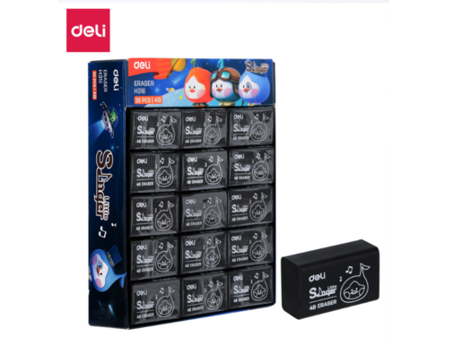 DELI GUMICA  LITTLE SINGER CRNA 32*22*12.5mm EH316