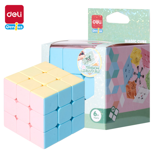 DELI RUBIKOVA KOCKA  3 NIVOA PASTEL 56x56x56mm