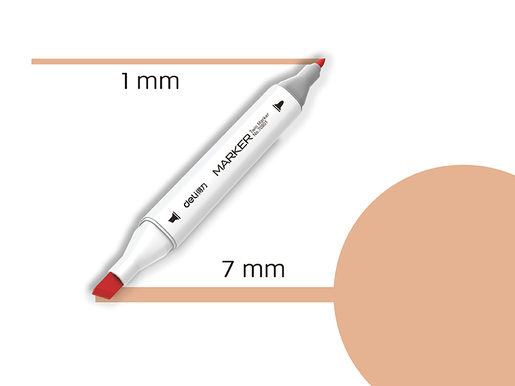 DELI MARKER SKETCH  25 LOSOS PINK 70801A-25