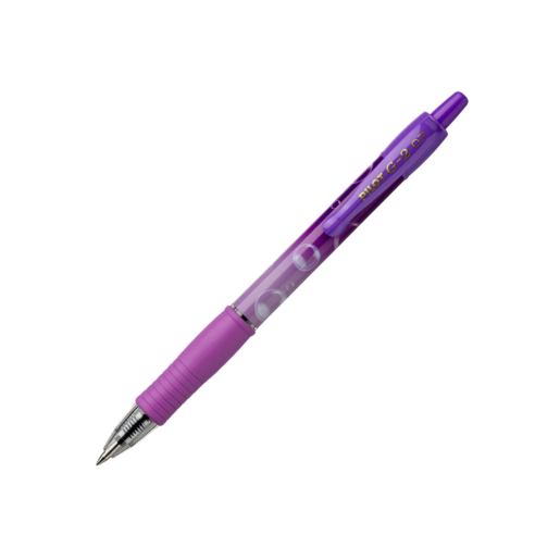 PILOT ROLER  G2 BUBBLE 2025 LJUBIČASTI GRADIENT 0,7 PLAVI ISPIS