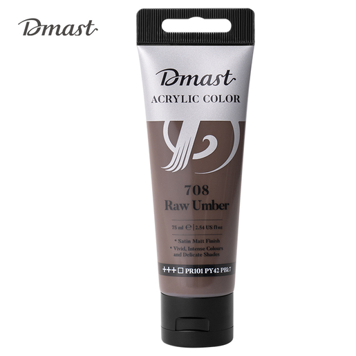 DELI AKRILNA BOJA  DMAST PEBEO 75ml 708 RAW UMBER EC330-RU