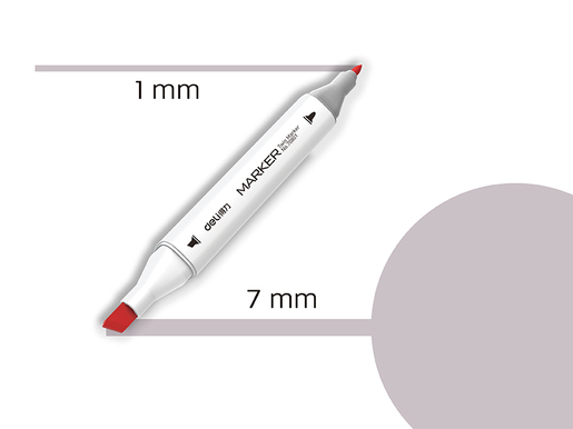 DELI MARKER SKETCH  WG3 SVETLO TOPLO SIVA 70801A-WG3