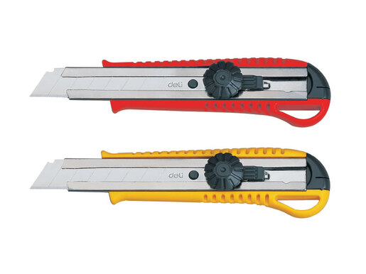 DELI SKALPEL  18mm metalna vođica E2044