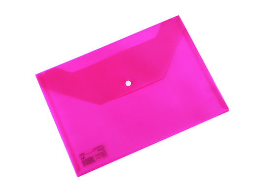 DELI FASCIKLA/KOVERTA  ZA DOKUMENTA A4 transp. Pink EF10442