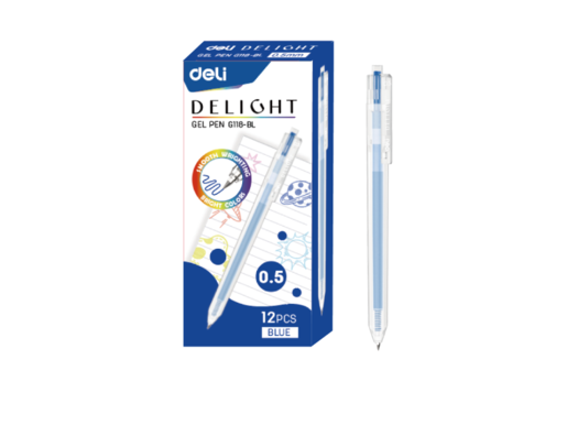 DELI ROLER GEL  PLAVI EG118-BL