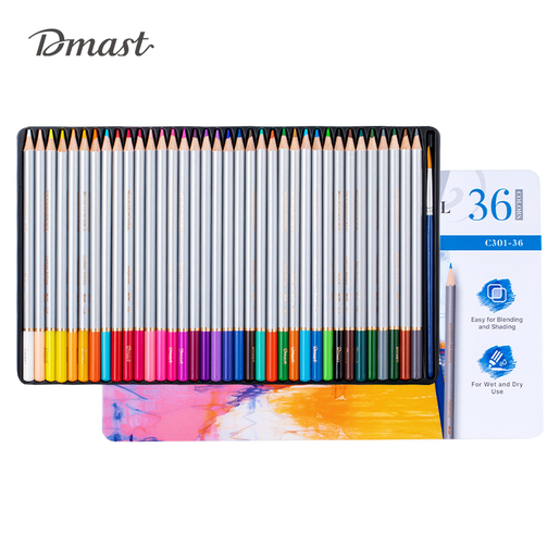 DELI DRVENE VODENE BOJICE  UMETNIČKE DMAST PEBEO 1/36 EC301-36