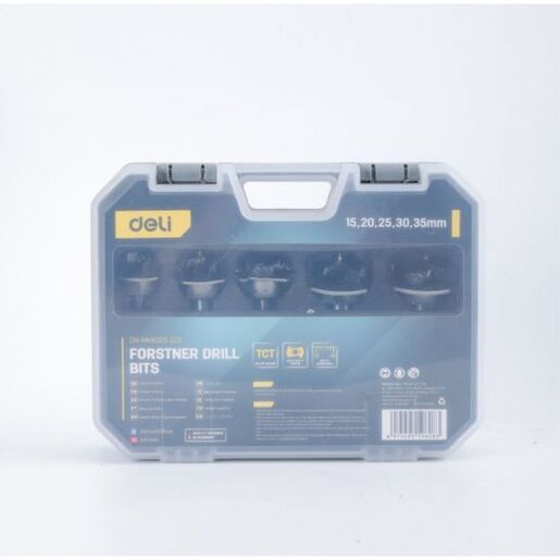 DELI Set burgija za klap šarke 5-delova EDH-MKK005-ED1