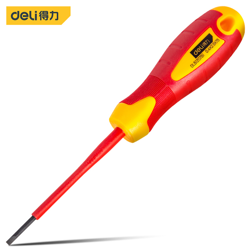 DELI Odvijač VDE ravni 2,5x75mm DL5120751