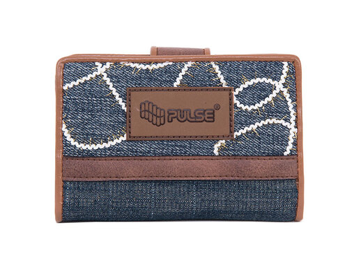 PULSE  NOVČANIK JEANS GLOSSY