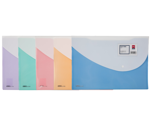 DELI FASCIKLA / KOVERTA  ZA DOKUMENTA FC MACAROON sa dve pregrade E5506