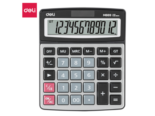 DELI KALKULATOR  STONI 172.5*134.5*34mm EM889