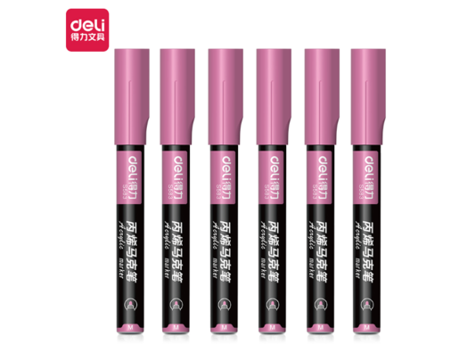 DELI MARKER  AKRILNI METALIK PINK M02 S584 M02