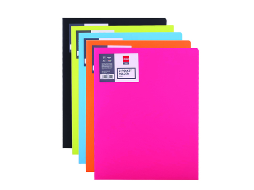 DELI FASCIKLA  SA PREKLOPOM NEON E38120 - A4