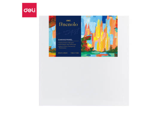 DELI SLIKARSKO PLATNO  PANEL 100% pamuk, 280g/m2,20cm*20cm EC280-2