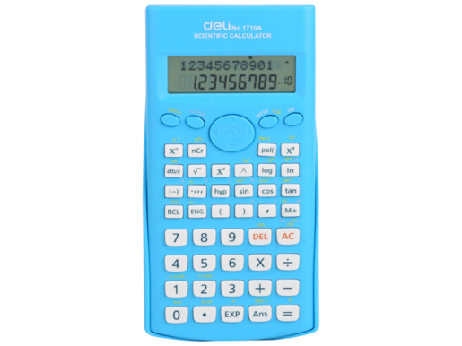 DELI KALKULATOR MATEMATIČKI  PLAVI E1710A