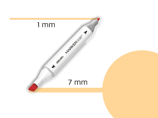 DELI MARKER SKETCH  36 KREM 70801A-36