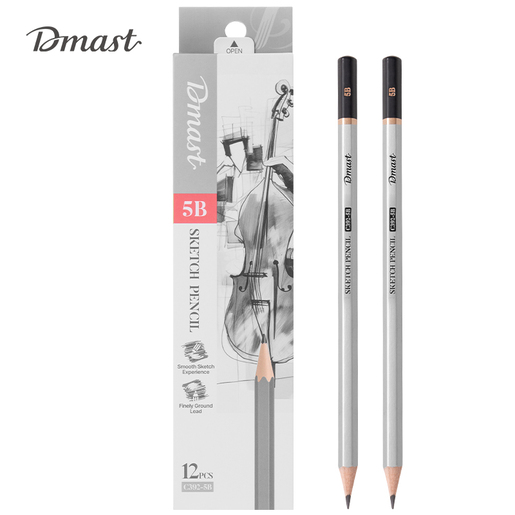 DELI GRAFITNA OLOVKA  ZA SKICIRANJE 5B DMAST PEBEO 1/12 EC392-5B