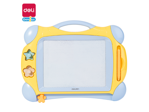 DELI TABLA ZA CRTANJE  SA MAGNETOM U 4 BOJE MAGNETA 325x254mm 50302 ŽUTA