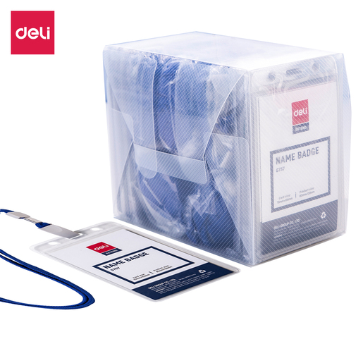 DELI KARTICA ID  SA PLAVOM TRAKICOM 68*95mm VERTIKALNA 1/50 E5757