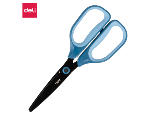 DELI MAKAZE  17,5CM TEFLONSKE PASTEL PLAVE EZ507