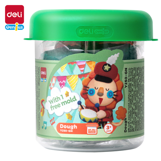 DELI MASA ZA MORANJE  ZELENA 113g SA JEDNIM ŠABLONOM suši se na vazduhu