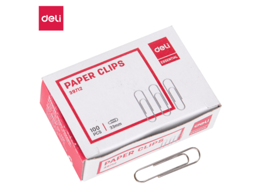 DELI SPAJALICE  33mm NIKLOVANE 1/100 E39712