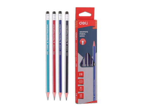 DELI GRAFITNE OLOVKE  TROUGAONE 1/12 E38039