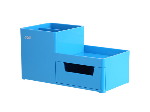 DELI STONI ORGANIZER  ABS, 1 FIOKA, 3 ODELJKA - PLAVI EZ25130