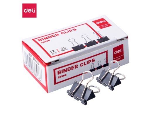 DELI ŠTIPALJKE ZA PAPIR  15x0,4mm 38566