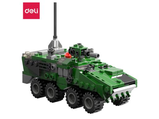 DELI DEČIJA IGRAČKA - KREATIVNI BLOKOVI ZA SLAGANJE  TENK EH738