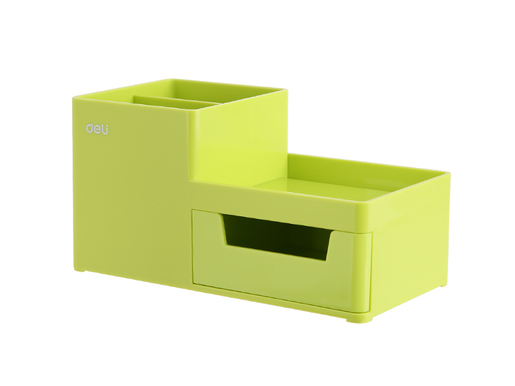DELI STONI ORGANIZER  ABS, 1 FIOKA, 3 ODELJKA - ZELENI EZ25150