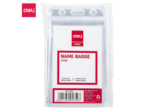 DELI KARTICA ID  56*91mm VERTIKALNA 1/10 E5759