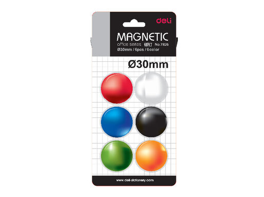 DELI MAGNETI  ZA TABLU f30mm E7825