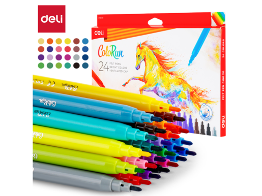 DELI FLOMASTERI  1/24 EC10020