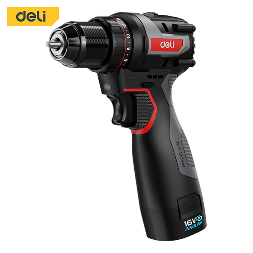 DELI Aku bušilica/odvijač 16V 2Ah Supreme  EDE-DZ16-1D2